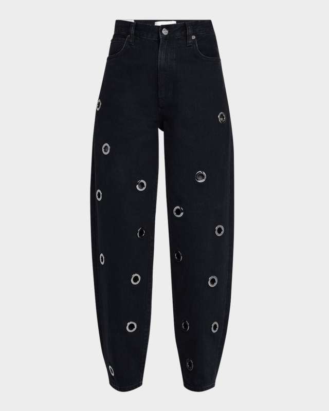 The Narrow Grommet Jeans